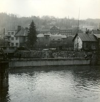 1965: norná stěna na vtoku do náhonu